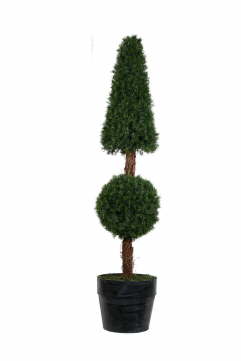 iron fir topiary tree