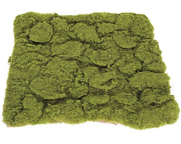 14 inch   Lumpy Moss Mat (Green with Brown Back)