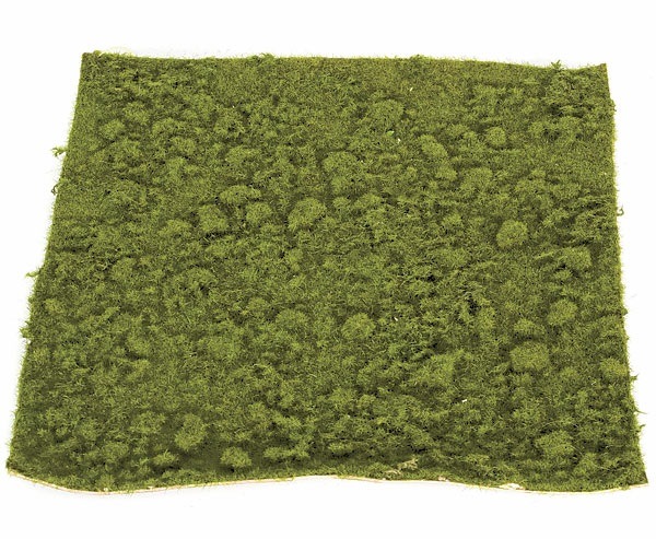 14 inch   Foam Moss Mat (Green with Brown Back)