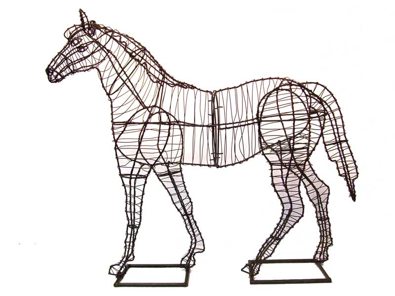 Horse, 26 inch  (Frame) 26 inch  x 30 inch  x 8 inch